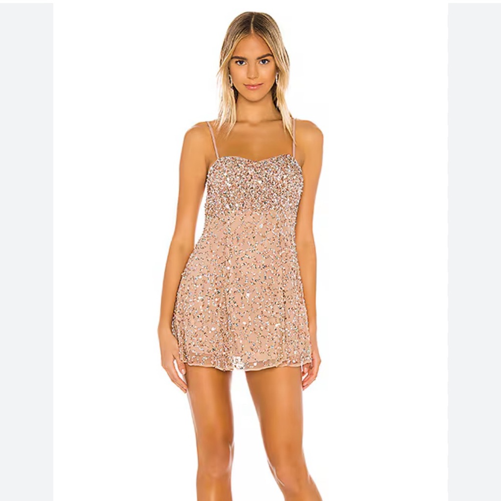 MAJORELLE Sequin Mini Dress